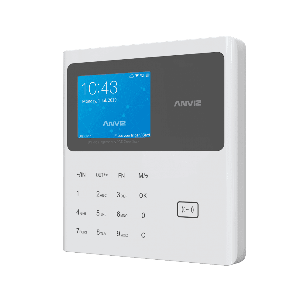 W1 PRO fingerprint time attendance terminal
