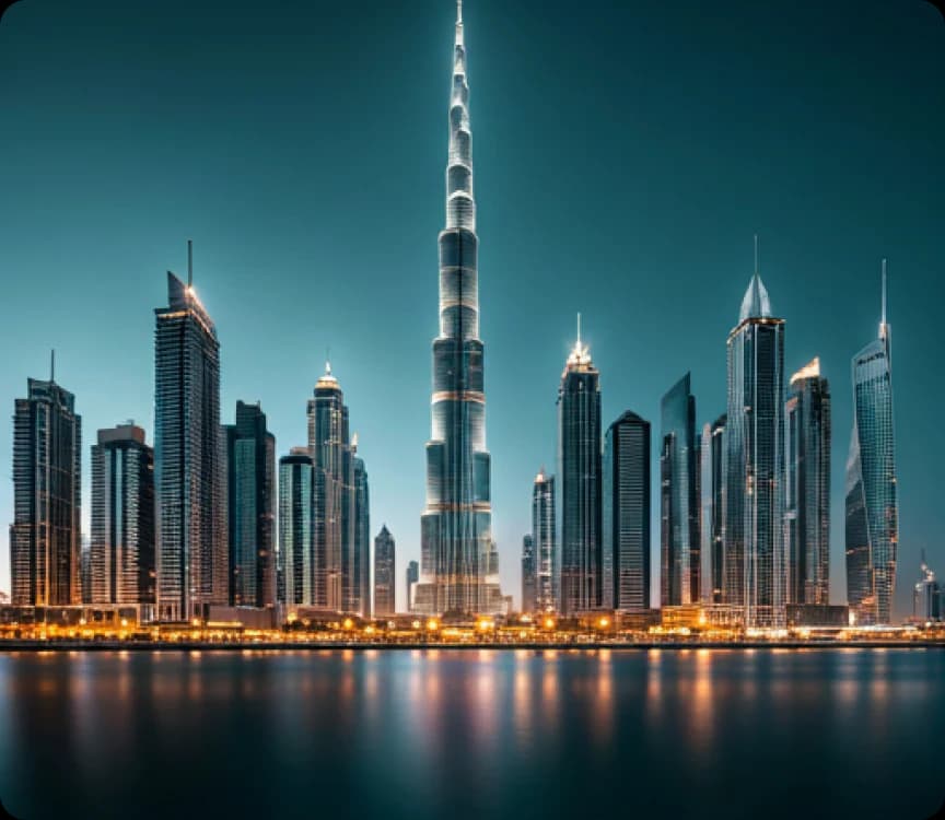 Dubai skyline representing UAE labour compliance